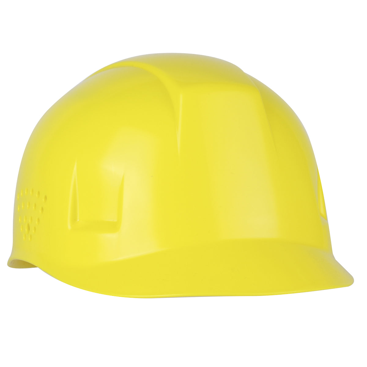 4-point plastic suspension bump cap in yellow | Front Right View