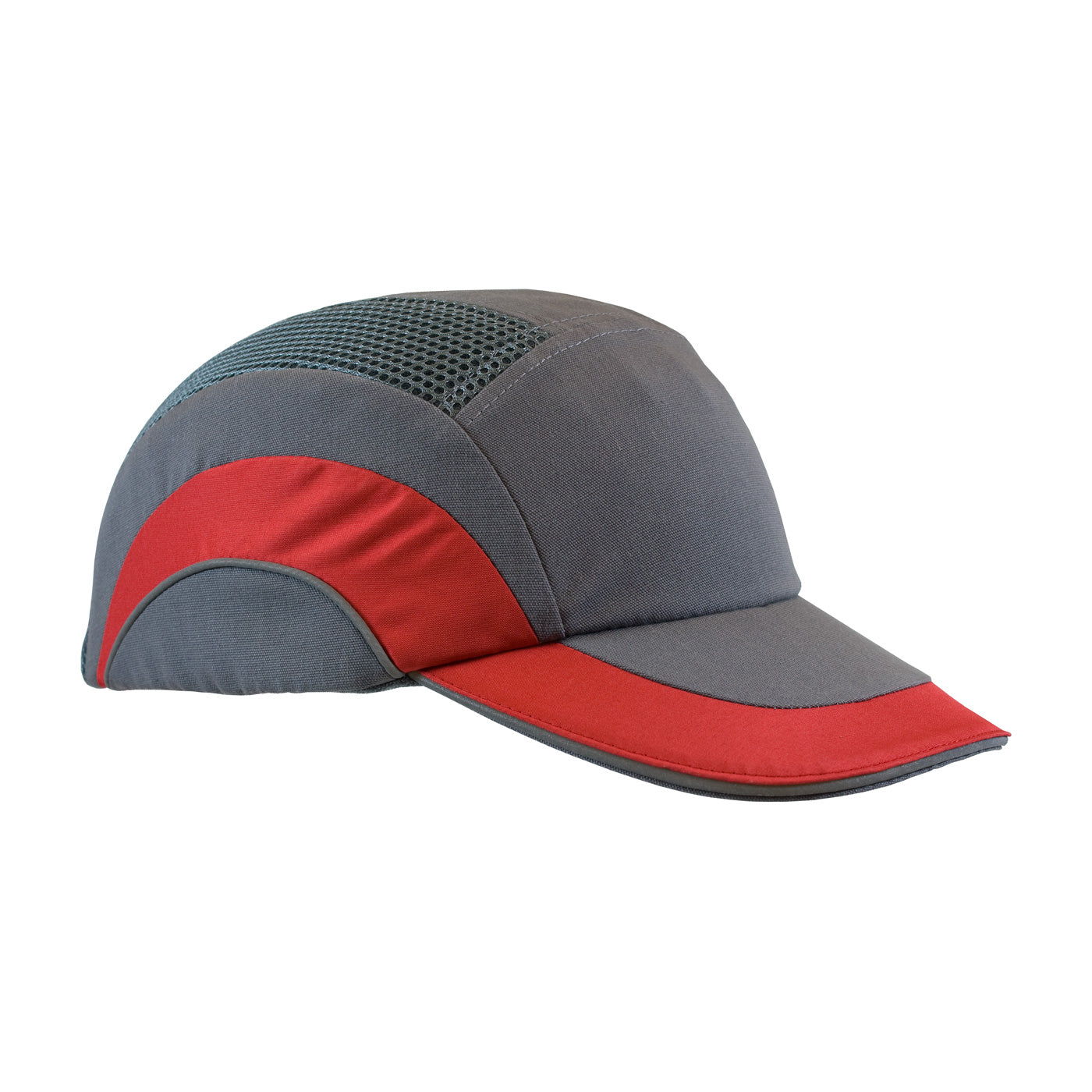 Hard Cap A1+ baseball style bump cap in red | Front Right View