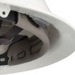 Dewalt quick ratchet class g & e type I full brim hard hat in white | Inside View