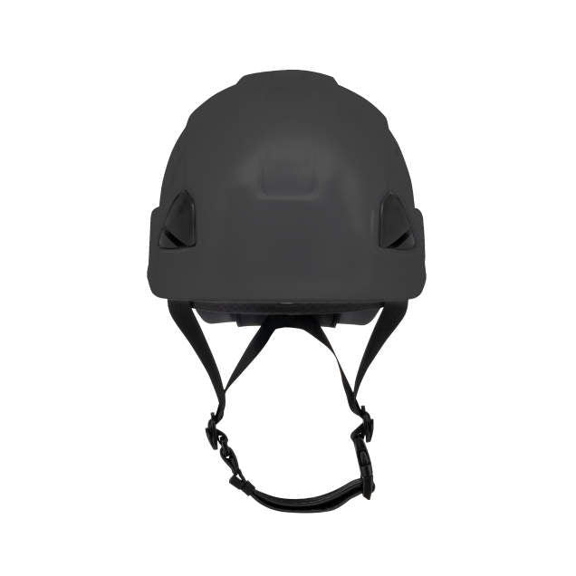 Dareware smooth glide ratchet cap style safety helmet in gray | front view