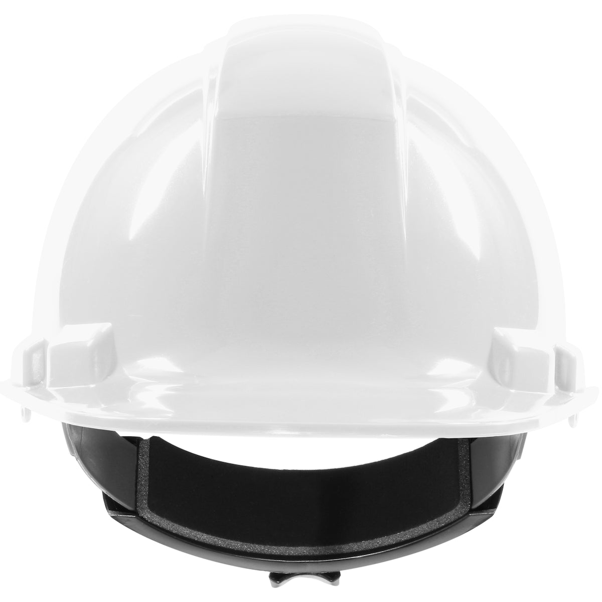 Whistler wheel ratchet class c type I cap style hard hat in white | Front View
