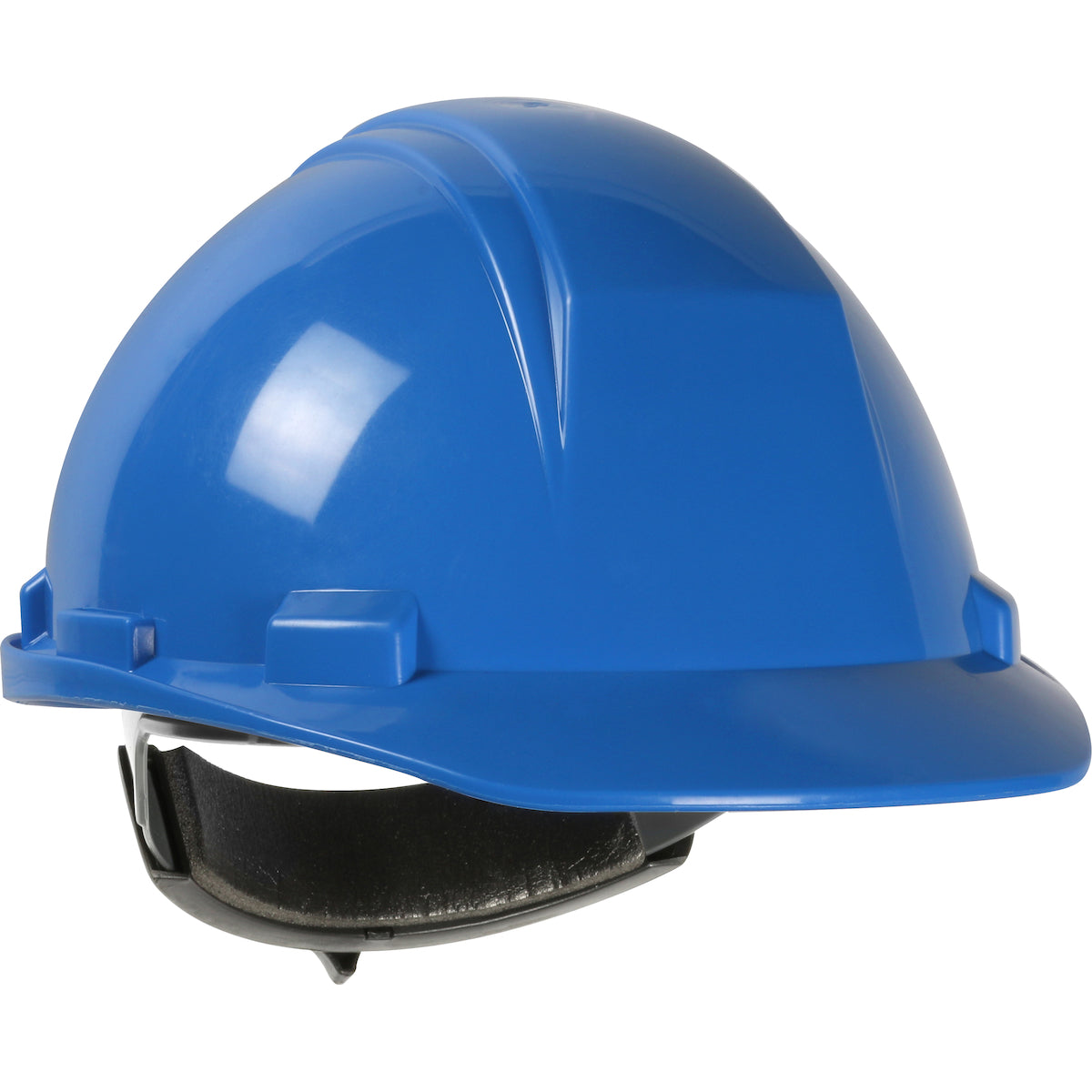 Mont Blanc wheel ratchet class e type iI cap style hard hat in royal | Front Right View