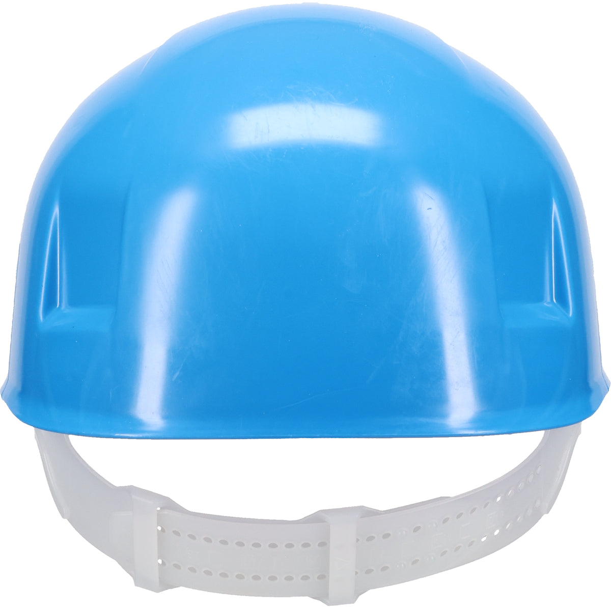 4-point plastic suspension bump cap in sky blue | Back View