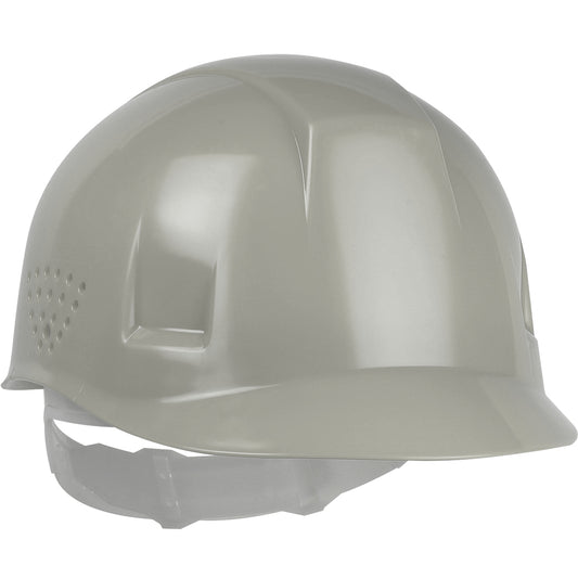 4-point plastic suspension bump cap in gray | Front Right View