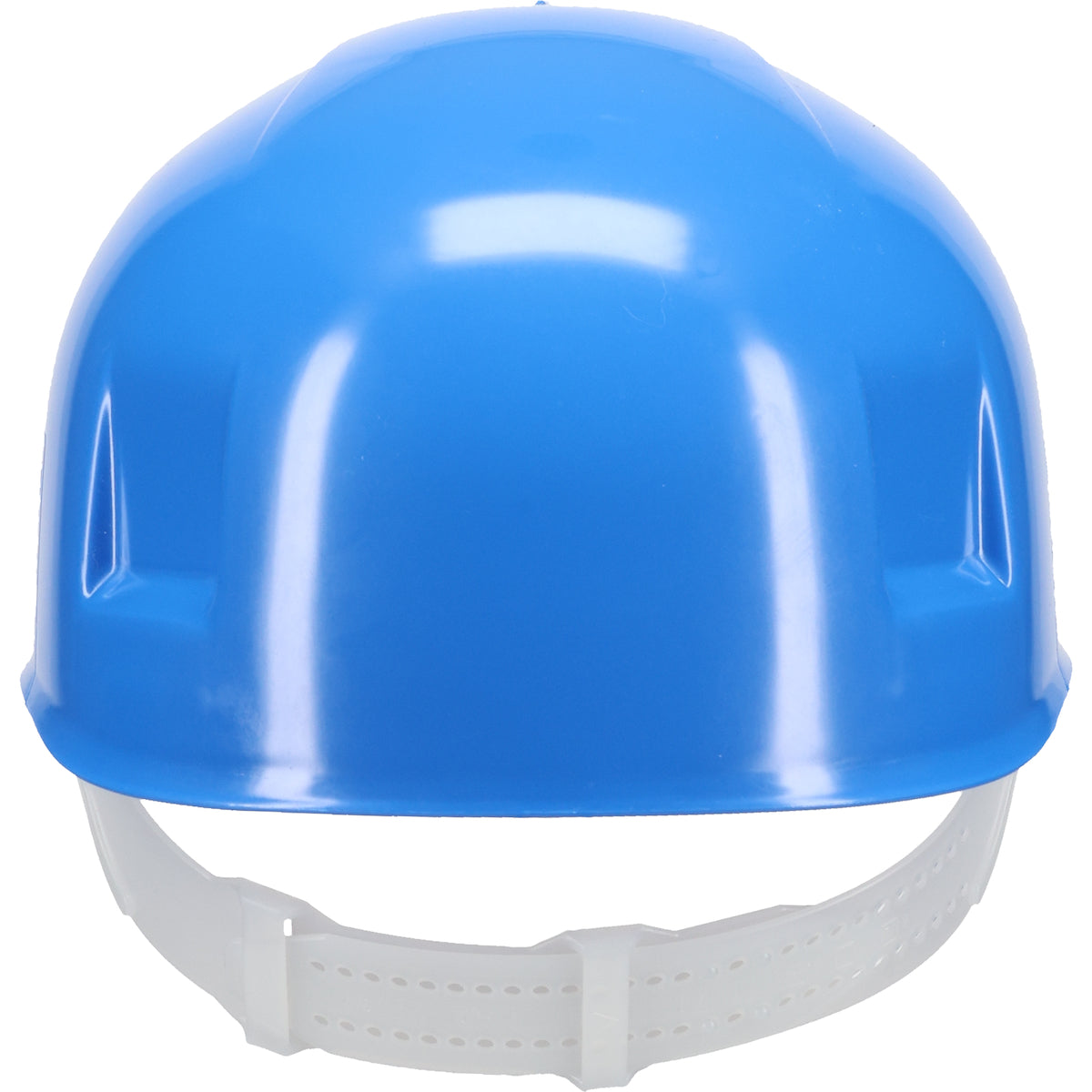 4-point plastic suspension bump cap in royal | Back View