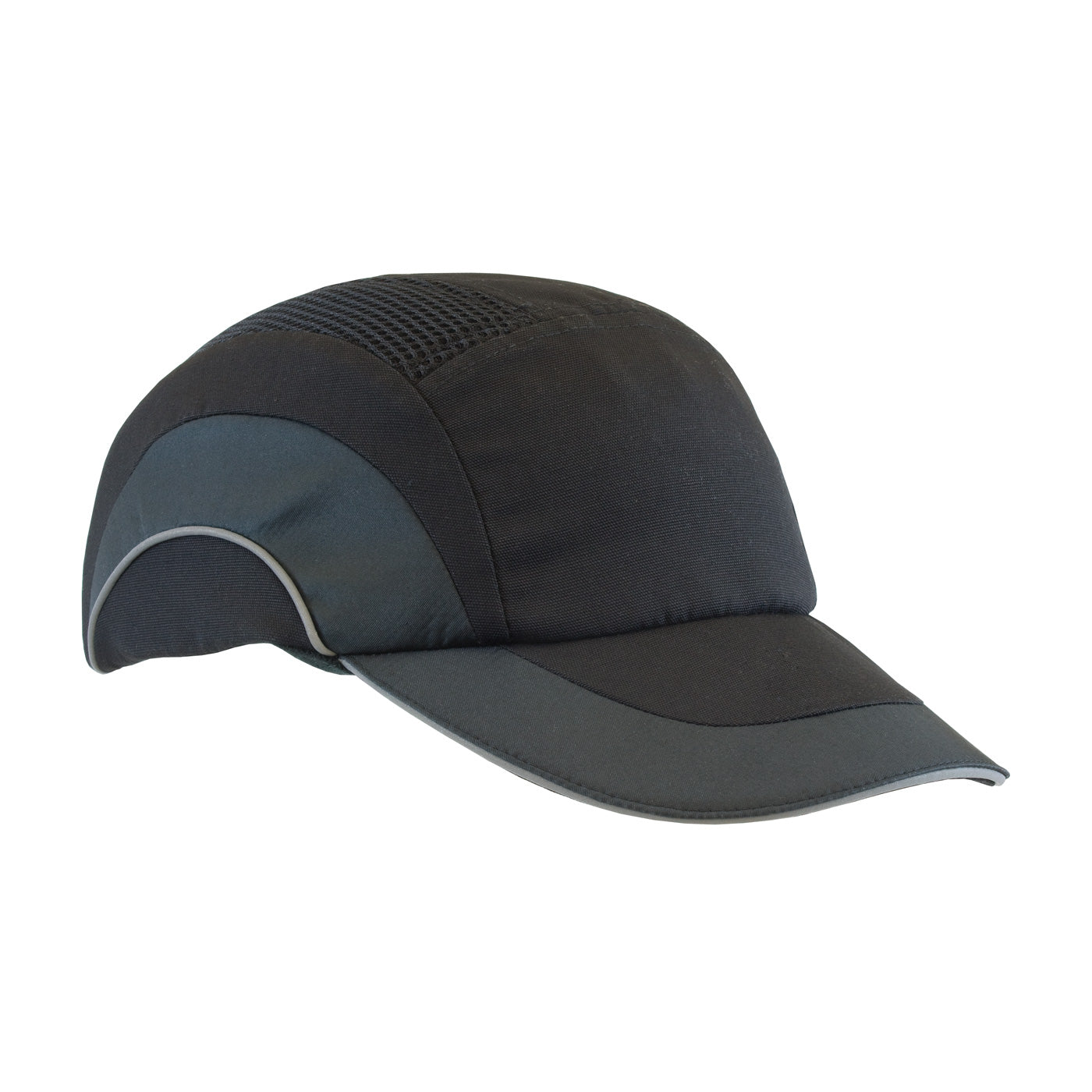 Hard Cap A1+  baseball style bump cap in black | Front Right View