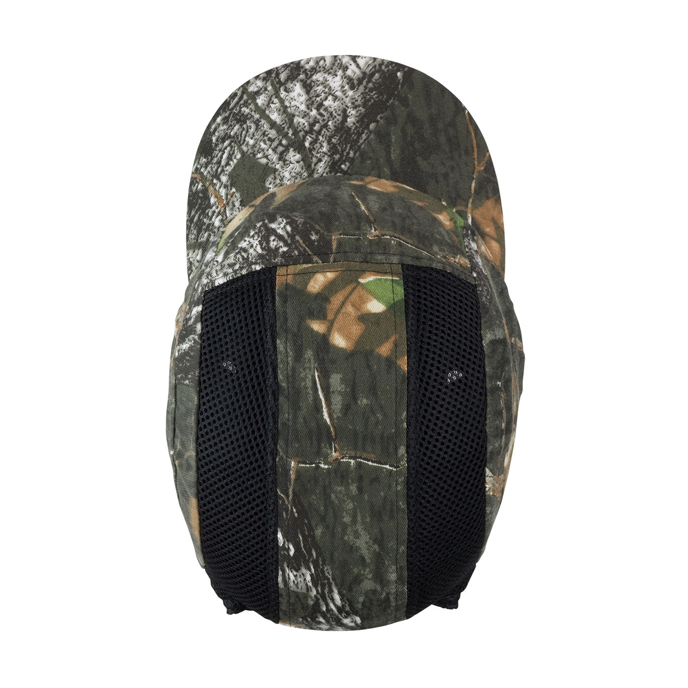 Hard Cap A1+  baseball style bump cap in camouflage | Top View