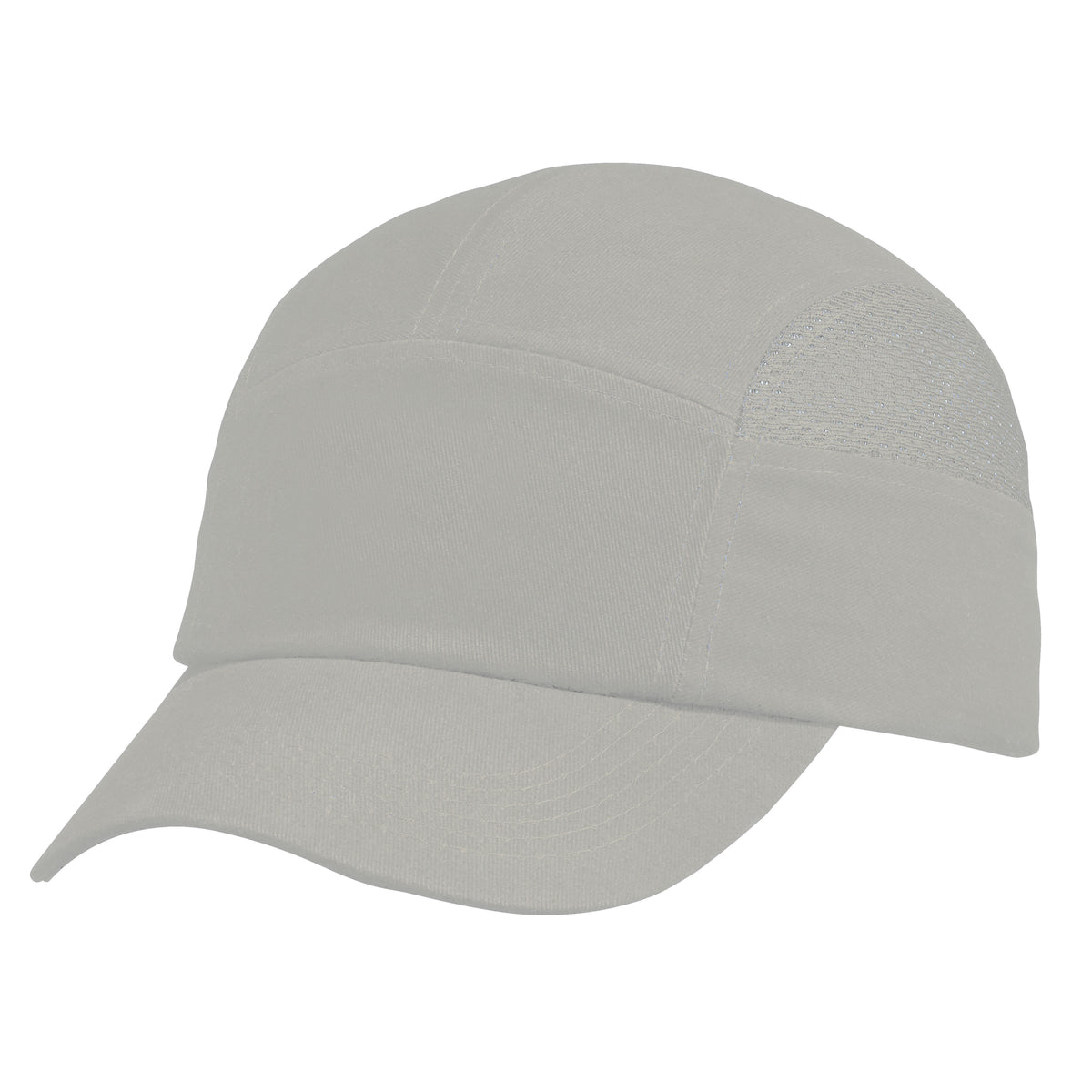 Dynamic  baseball style bump cap in gray | Front Left View