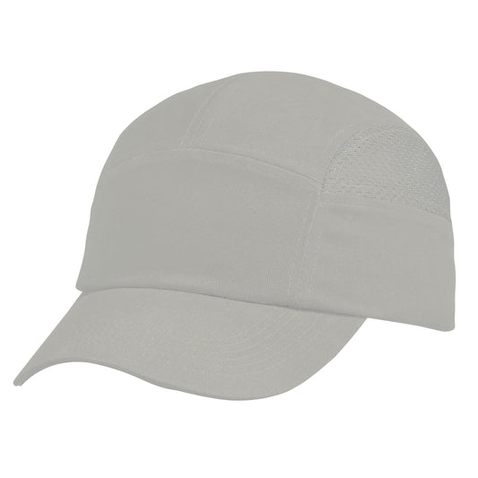 Dynamic  baseball style bump cap in gray | Front Left View