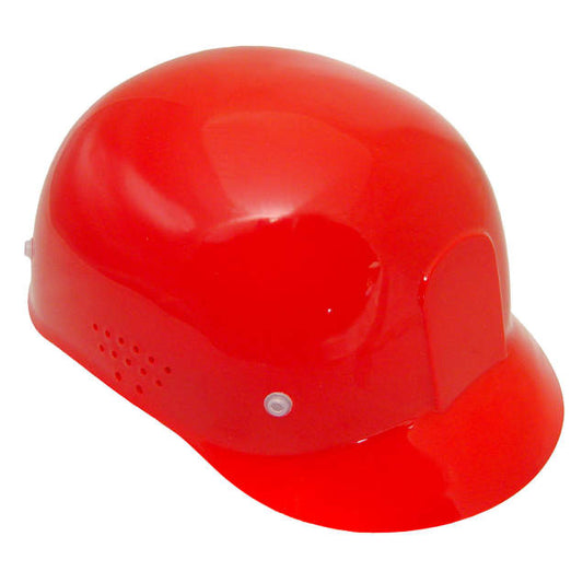 Diamond 4 pt pinlock cap style bump cap in red | front right view