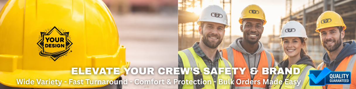 Elevate Your Crews Safety & Brand - Custom Hard Hats | Hard Hat Factory