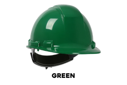 Green Hard Hats & Safety Helmets Collection