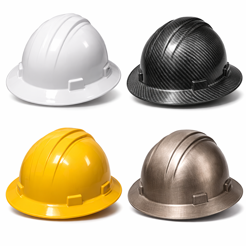 Shop Full Brim Hard Hats by Shell Material