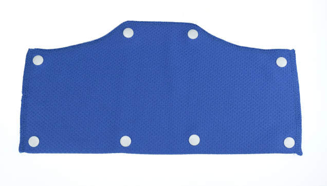 Radians Arctic Radwear Hard Hat Cooling Sweatbands | front lay view